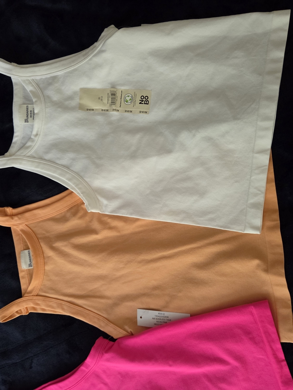 NOBO (No Boundaries) Womens Size XS Never Worn Spandex Running Tanks